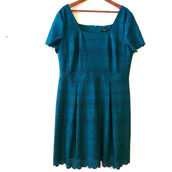 teal dress size 18